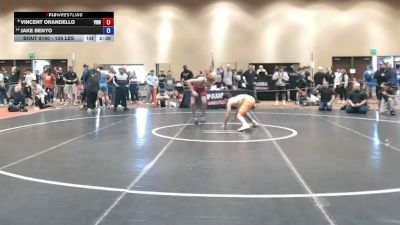 126 lbs Cons. Rd Of 16 - Vincent Orandello, Vougar Honors Wrestling vs Jake Benyo