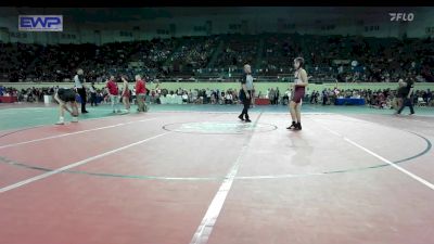 140 lbs Round Of 16 - Asa Steers, Ada Junior High vs Bentley Armitage, Glenpool Warriors