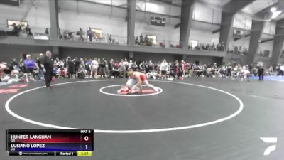 215 lbs Champ. Round 2 - Hunter Langham, OR vs Lusiano Lopez, OR
