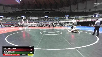 215 lbs Semis & Wb (16 Team) - William Lewey, Mclean vs Tytus Drake, Skyline