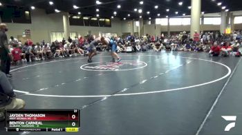 285 lbs Round 3 (6 Team) - Jayden Thomason, West Georgia WC vs Benton Carneal, Alabama Takedown