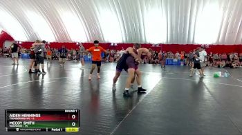 205-216 lbs Round 1 - Mccoy Smith, Waunakee vs Aiden Hennings, Thunderbird WC