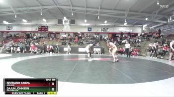 174 lbs Quarterfinal - Dajun Johnson, UW-Parkside vs Sevriano Garza, Ashland