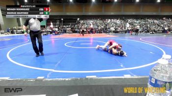 112 lbs Consolation - Nevaeh Rodriguez, Atwater Wrestling vs Dezirae Martinez, Aloha