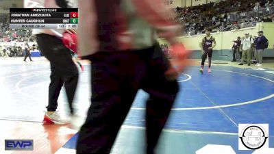 100 lbs Round Of 64 - Jonathan Amezquita, Elgin Wrestling vs Hunter Caughlin, Unattached