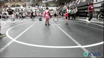 75-83 lbs Round Of 16 - Kane Radford, Redskins Wrestling Club vs Holly Eades, Lone Grove Takedown Club