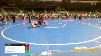 157 lbs 2nd Place - Fred Hammond, LakeVille Wrestling Club vs Jshawn Sterling, Ready RP Nationals