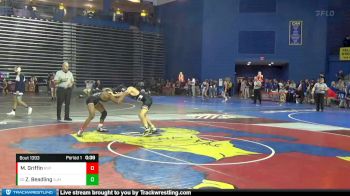 120 lbs Cons. Round 4 - Zachary Beadling, St Joseph Metuchen vs Matthew Griffin, Roselle Park