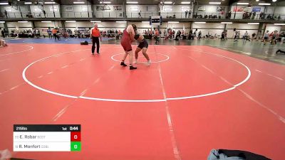 215 lbs Consi Of 16 #2 - Ethan Robar, Scotia-glenville vs Rhojan Monfort, Cobleskill-richmondville