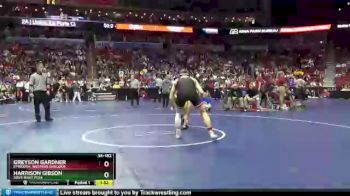 3A-182 lbs Semifinal - Greyson Gardner, Epworth, Western Dubuque vs Harrison Gibson, Southeast Polk