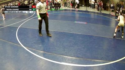 92 lbs 1st Place Match - Vayda Chavez, Gold Rush Wrestling vs Rylee Gardner, Sanderson Wrestling Academy