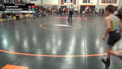 78 lbs Cons. Round 2 - Elijah Porter, Hawkeye Wrestling Academy vs Braxton Wyckoff, LMWC