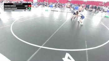 120 lbs Round 2 (8 Team) - Davlenn Acesor, Mahtomedi vs Colton Jordan, Cameron B