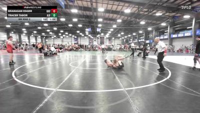 145 lbs Rr Rnd 2 - Branagan Egger, Gritty Grapplers vs Tracer Tabor, Alien Slime