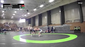 184 lbs Cons. Round 2 - Alex Tempus, West Virginia University Institute Of Technology vs Miloz Gargol, Montreat College