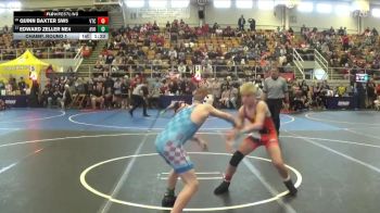 112 lbs Champ. Round 1 - Edward Zeller NE4, Avon vs Quinn Baxter SW5, Valdus Training Center