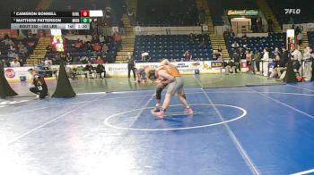 165 lbs Consi Of 8 #2 - Cameron Bonnell, Burlington vs Matthew Patterson, Middleborough