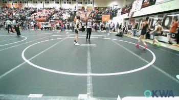 88 lbs Round Of 16 - Kiowyn Deaton, Grove Takedown Club vs Jett Autry, Broken Arrow Wrestling Club