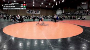 150 lbs Cons. Round 2 - William Gadwood, Mill Valley vs Trace Metcalf, Paola