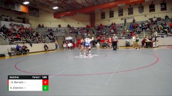 285 lbs Semifinal - Addison Barnett, South Spencer vs Hunter Elderkin, Mt. Vernon