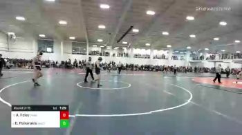 160 lbs Round Of 16 - Alex Foley, Franklin vs Emanuel Psikarakis, Needham