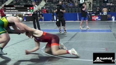 205 lbs 1st Place Match - Gavin Mitchell, Bobcat WC vs Kash Smith, Columbus