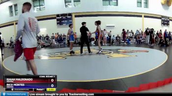 132 lbs Cons. Round 2 - Isaiah Maldonado, Indiana vs Rico Montes, Indiana