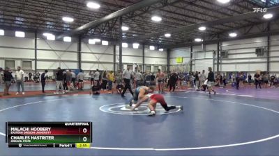 285 lbs Quarterfinal - Charles Hastriter, Oregon State vs Malachi Hoobery, Eastern Oregon University