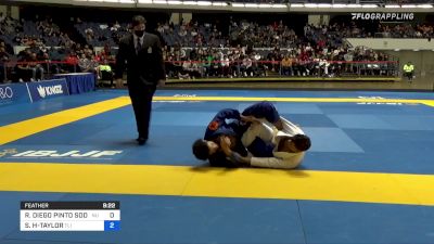 RAIMUNDO DIEGO PINTO SODRE vs SHANE JAMIL HILL-TAYLOR 2021 World Jiu-Jitsu IBJJF Championship