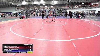 145 lbs Cons. Round 3 - Allison King, University Of Saint Mary vs Alexa Wolf, William Penn University