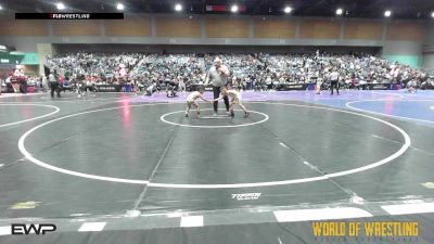 49 lbs Consi Of 16 #2 - Meztli Zuniga, Team Aggression vs Jaden Blevins, Askeo International Matclub