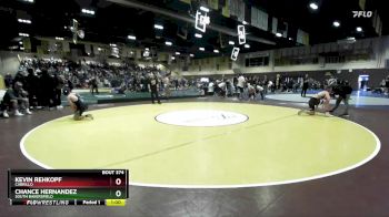 150 lbs Cons. Round 1 - Chance Hernandez, South Bakersfield vs Kevin Rehkopf, Cabrillo