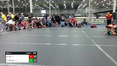 76 lbs Placement (4 Team) - Elijah Roman, Scorpions vs Evan Ha, Cordoba Trained