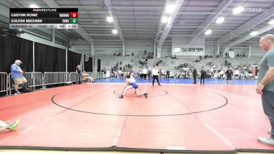 112 lbs Rr Rnd 1 - Cadynn Rowe, Warhawks vs Colton Meixner, TNWC Blue