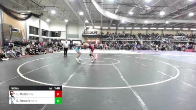 165 lbs Round Of 32 - Edward Myles, Concord-Carlisle vs Steven Rosario, Nashua North