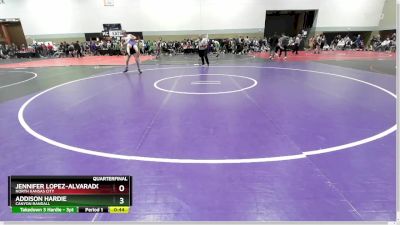 125A Quarterfinal - Addison Hardie, Canyon Randall vs Jennifer Lopez-alvarado, North Kansas City