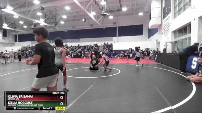 73 lbs Round 2 - Izelia Boggust, Yucaipa Thunder Wrestling Club vs Olivia Srisamai, Legacy WC