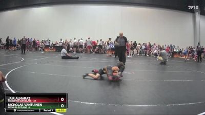 65 lbs Round 6 (8 Team) - Nicholas VanTuinen, Missouri Outlaws vs Jair Almaraz, Takedown Elite Black