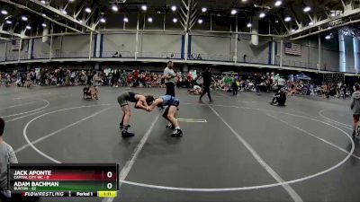 92 lbs Round 4 (6 Team) - Adam Bachman, Buxton vs Jack Aponte, Capital City WC