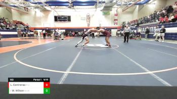 190 lbs Cons. Round 2 - Will Wilson, Wilmington vs Lenin Contreras, Morton Cicero