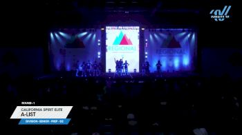 California Spirit Elite - A-List [2024 L2.1 Senior - PREP - D2 1] 2024 The West Regional Summit