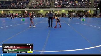 75 lbs Semifinal - Walter Caulum, West Salem Bangor vs Logan Pigott, Siouxland Wrestling Academy