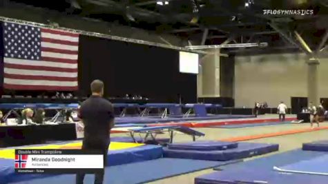 Miranda Goodnight - Double Mini Trampoline, Airbendes - 2021 USA Gymnastics Championships