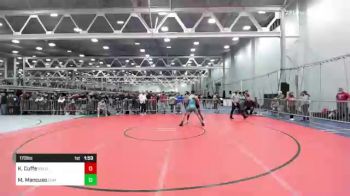 170 lbs Consi Of 8 #1 - Kalil Cuffe, Baldwin HS vs Marino Mancuso, Commack Hs