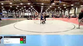 113 lbs Rr Rnd 2 - Aaydin King, Patriot USA Wrestling Club vs Charles Case V, Triumph Blue