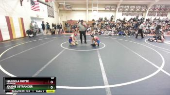 107 lbs Champ. Round 1 - Marisela Moyte, Holbrook vs Jolene Ostrander, Coolidge