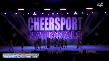 The California All Stars - Mesa - Crush [2026 L3 Junior - Small - C Day 2] 2026 CHEERSPORT National All Star Cheerleading Championship
