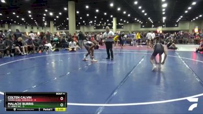 106 lbs Round 2 (4 Team) - Colten Calvin, Young Guns- Nashville vs Malachi Burris, EL Libres WC