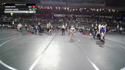 65 lbs Round Of 16 - Logan Ditta, Watchung Hills vs Anthony Warn, Triumph Trained