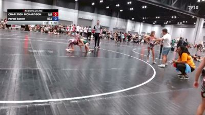 85 lbs Round 1 (10 Team) - Charleigh Richardson, Georgia United vs Piper Smith, Oklahoma Mafia